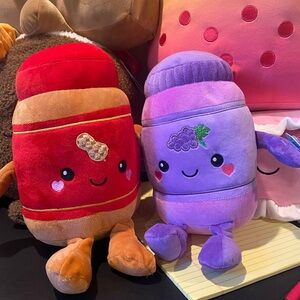 PB&J Plushies NWT